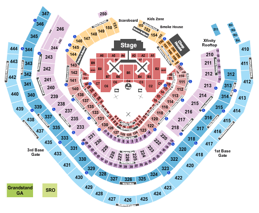 Truist Park Breezy Bowl Seating Chart